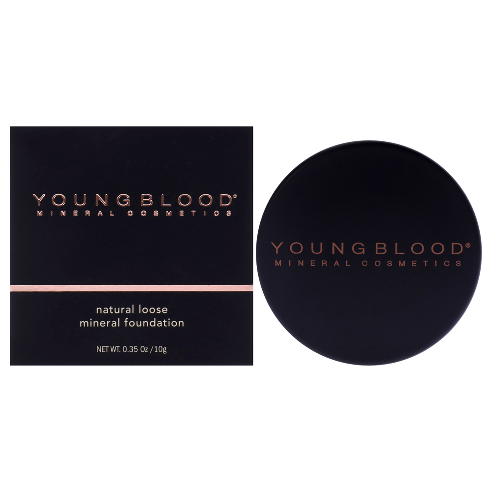 Natural Loose Mineral Foundation - Soft Beige by Youngblood for Women 0.35 oz